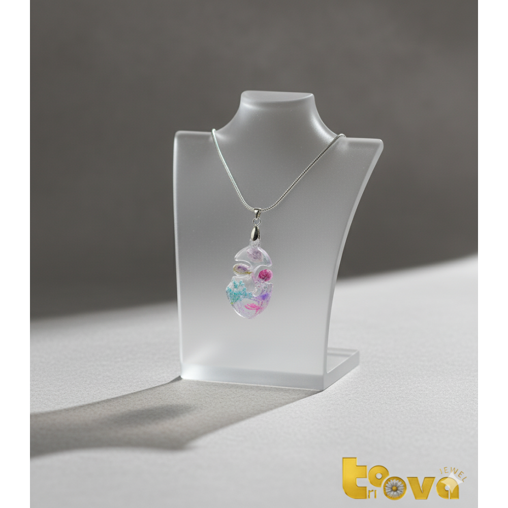 Handmade Resin Pendent N9